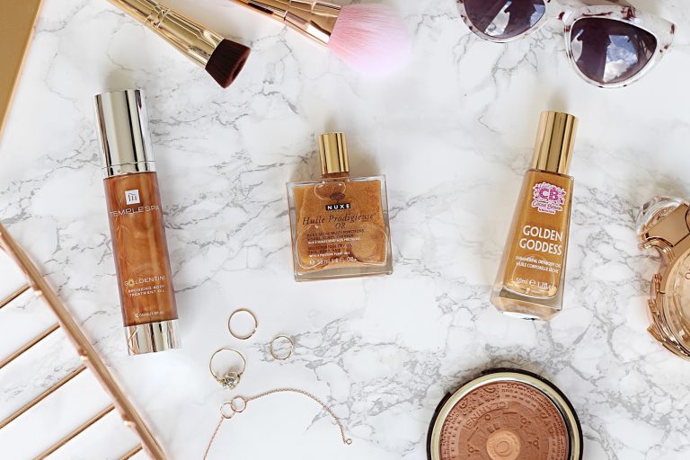liquid body oil highlighters