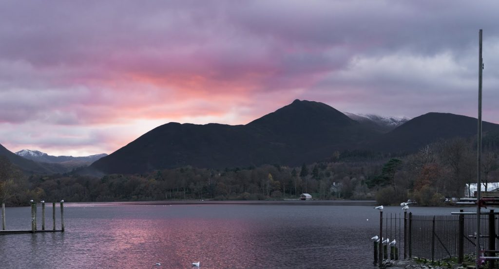 Lake District sunset