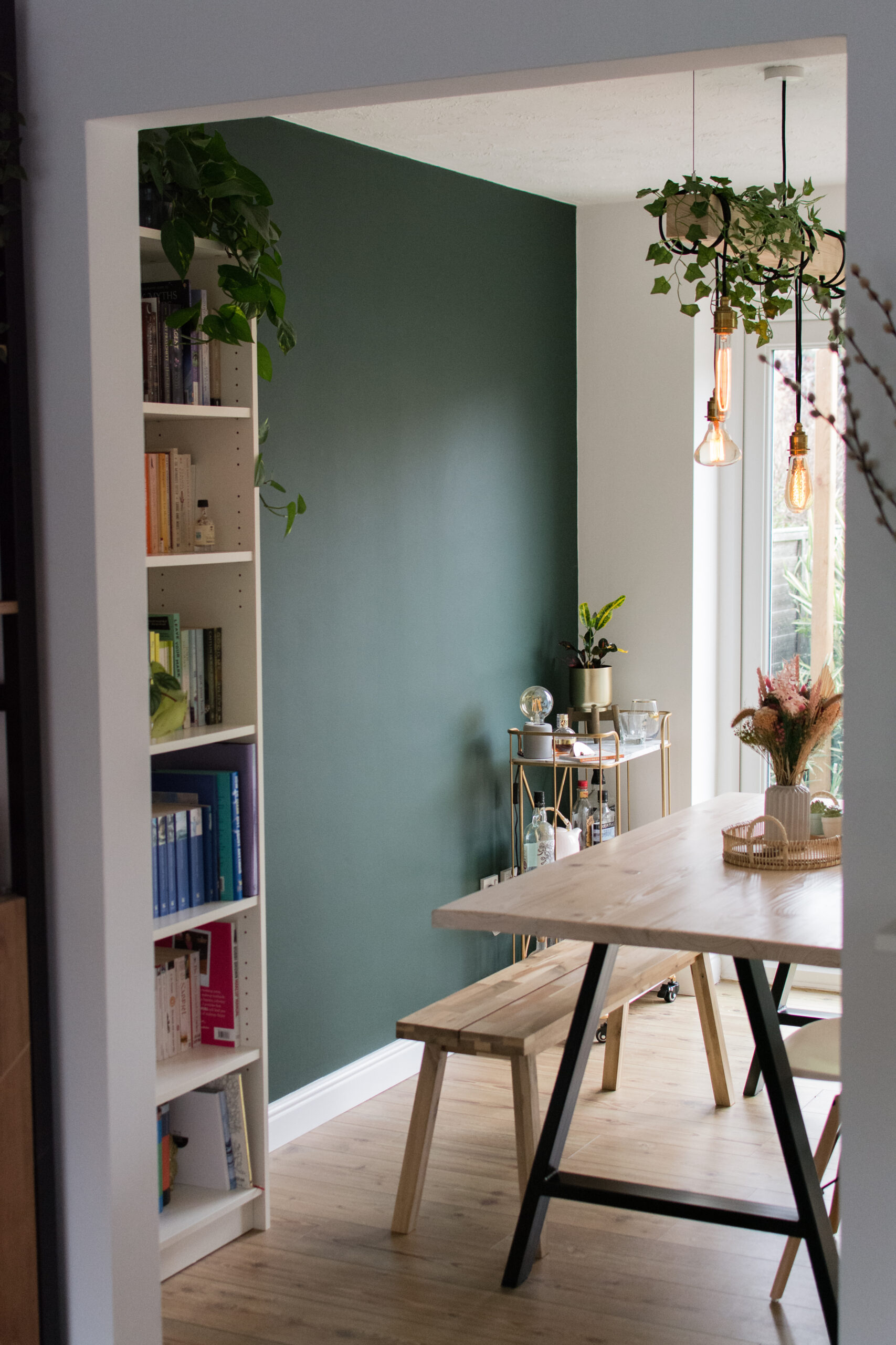 dining room makeover valspar dragon song